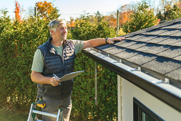 Professional Roofing technician working in North Windham, CT